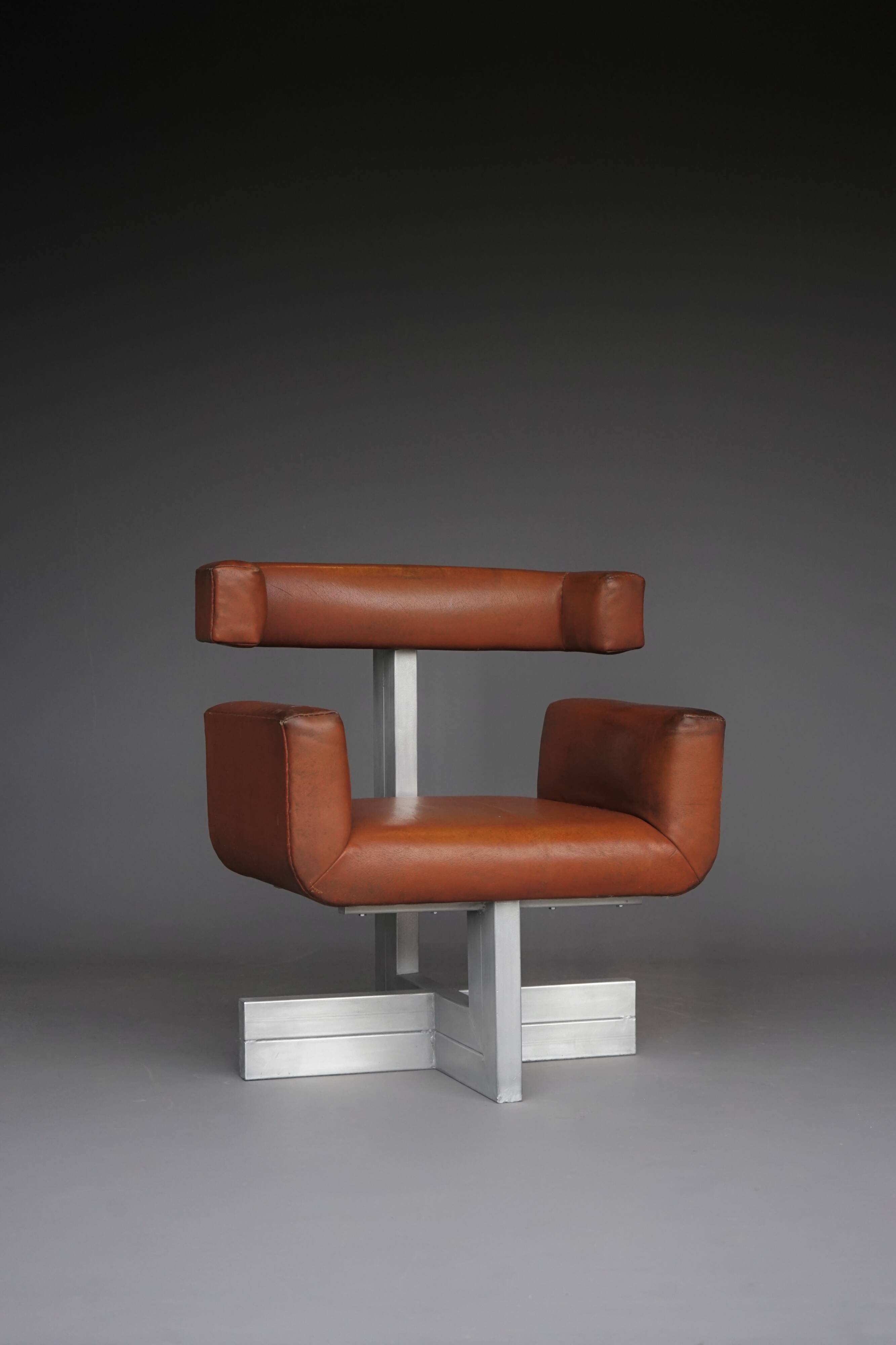 Brutalist Dutch Chair, 1960s