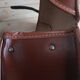 Vintage motorcycle bike bag