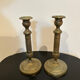Paire de bougeoirs en bronze