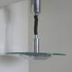 Helestra pendant lamp, Germany, 1970s | Chrome and glass | Vintage design