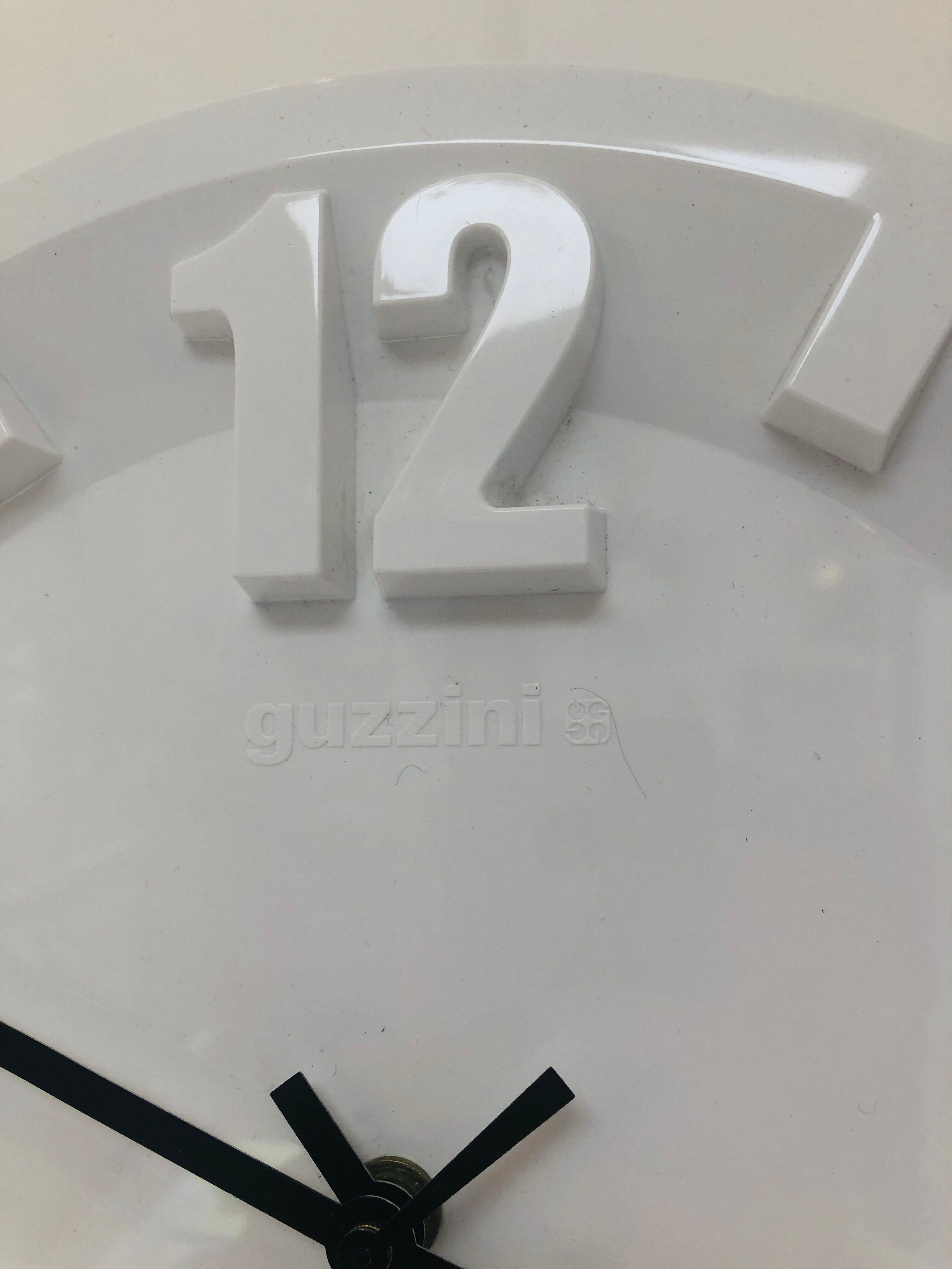 Clock 3-6-9-12 by Guzzini