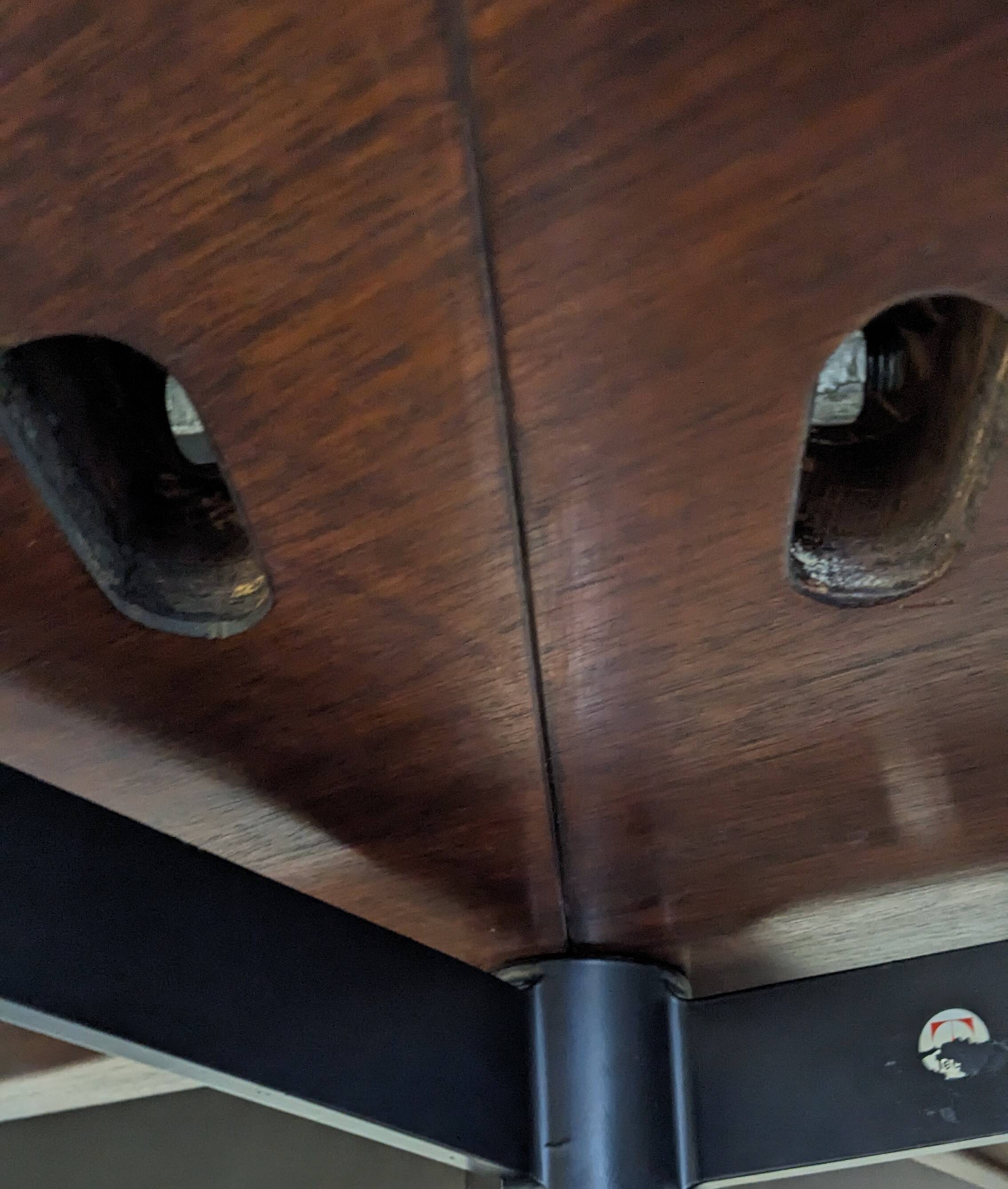 Rosewood conference table by Osvaldo Borsani for Tecno 1968