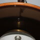 Temde Leuchten, 50's/60's and teak and brass hanging lamp
