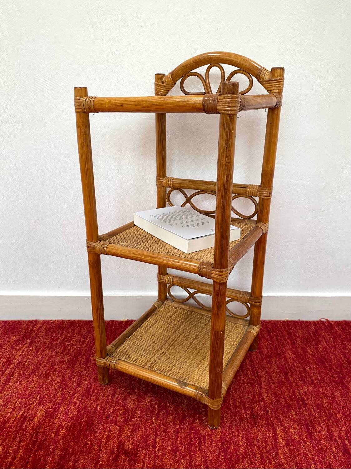 Bedside / Occasional furniture / Rattan and bamboo shelf