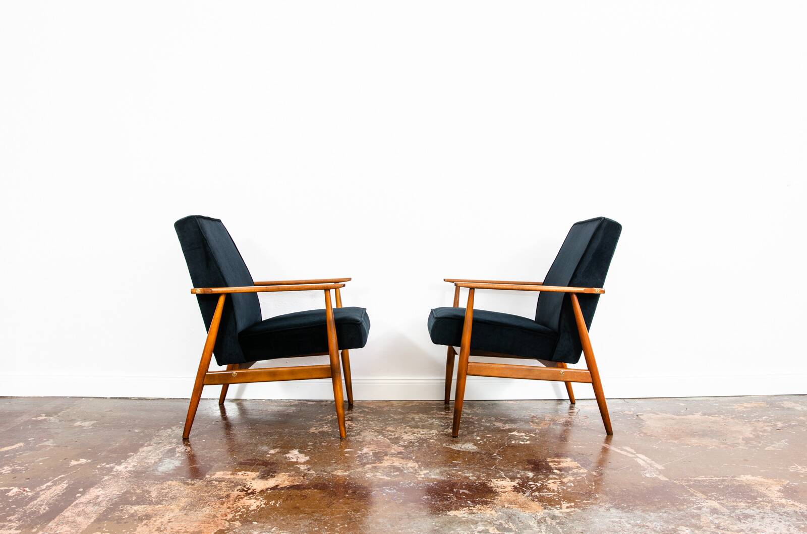 Armchairs by H. Lis, 1960s, Set of 2