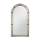 20th Century Spanish trapezoidal Venetian mosaic Mirror with brass details