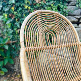 Fauteuil en rotin design