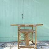 Table set - rattan chairs