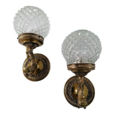 Pair of dolphin/fish sconces