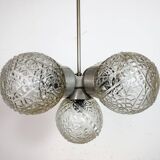 Vintage Cut Glass Chandelier from Kamenický Šenov, 1960s