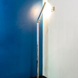 Adjustable floor lamp in chromed metal Italia Anni '70