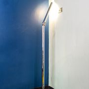 Lampadaire réglable en métal chromé Italie
