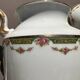 Set of jug, sugar bowl, and milk jug in Limoges porcelain by Paul Past.