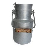 Old aluminum milk jug 1.5 liters