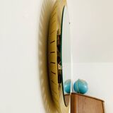 Miroir XXL lumineux de style moderne du milieu du siècle