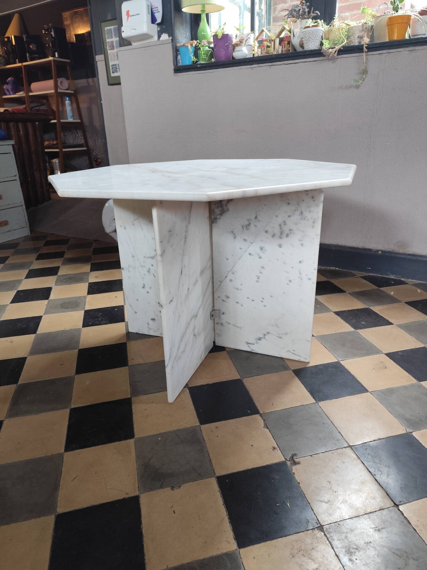 Marble table