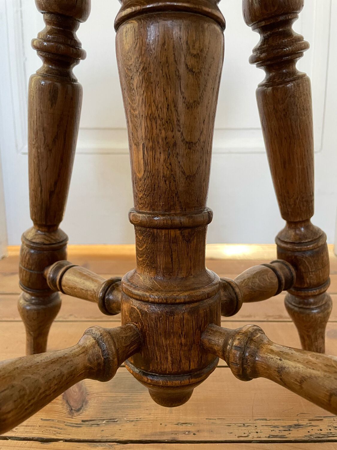 Old piano stool Napoleon III XIXth