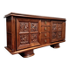 According to Charles Dudouyt: sideboard in a row in solid oak.