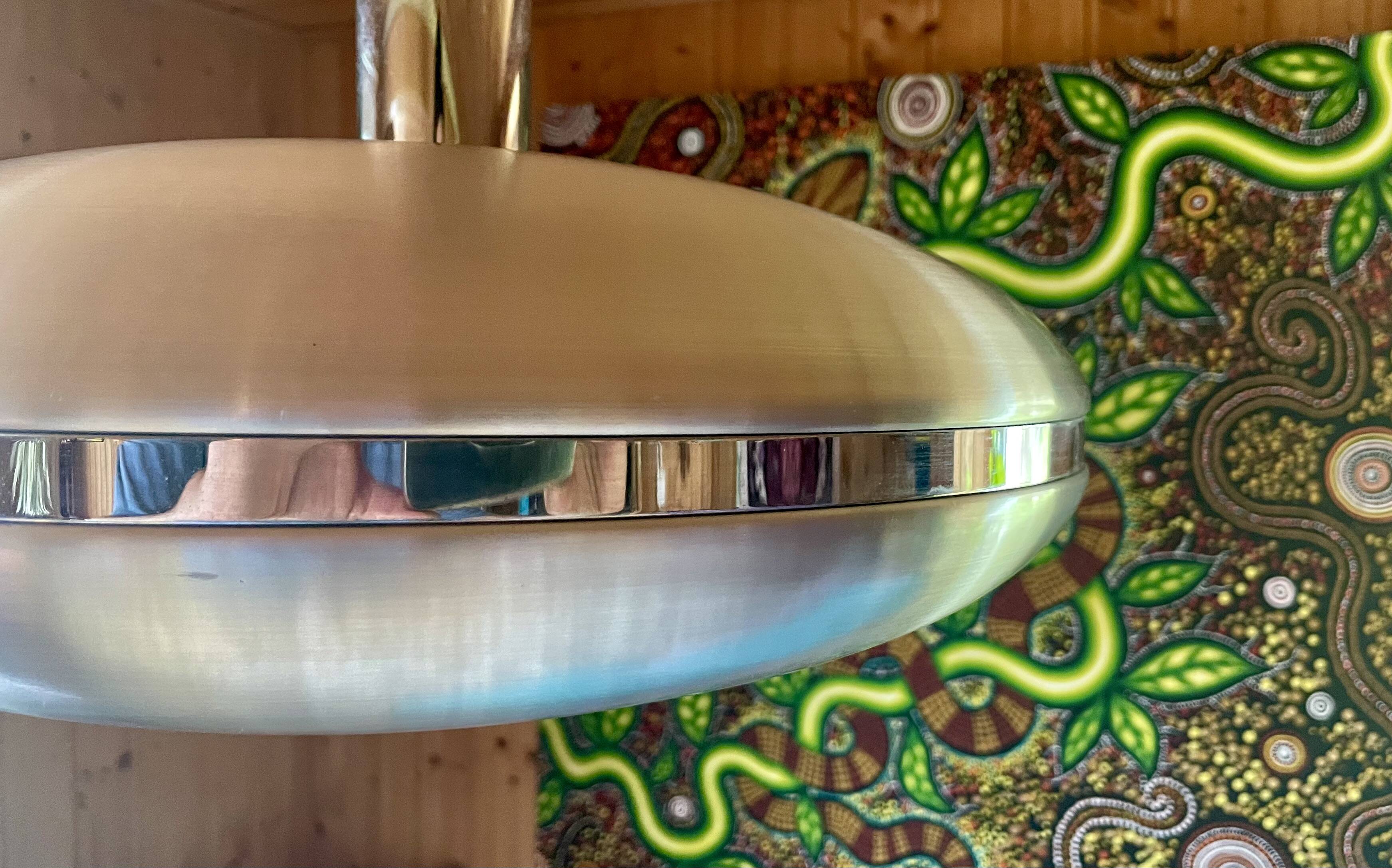 Chandelier, Pendant light, Ceiling light, Designer "Solken Leuchte", 70s