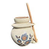 Olive or Pickle Pot in St Amand Sologne Earthenware