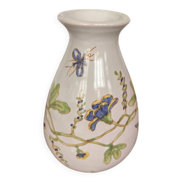 Vase céramique peint à la main