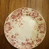 Plate in Iron Earth Saint Amand & Hamage