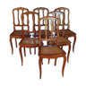 Serie de 6 chaises