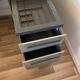 Bureau Strafor bleu & gris