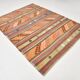 6x8 Handwoven Vintage Kilim Rug, 177x242Cm
