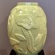 Large vase in celadon/green glazed earthenware, modern Swedish.