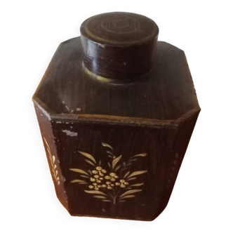 Boite à thé chinoise vintage 1900
