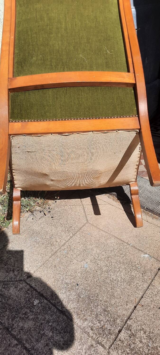 Pair of bergère armchairs