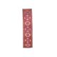 Vintage Turkish Oushak Handmade Wool Cotton Red Runner 87x336