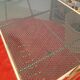 Pedestal table, door magazines in gilded metal years 50 - 60