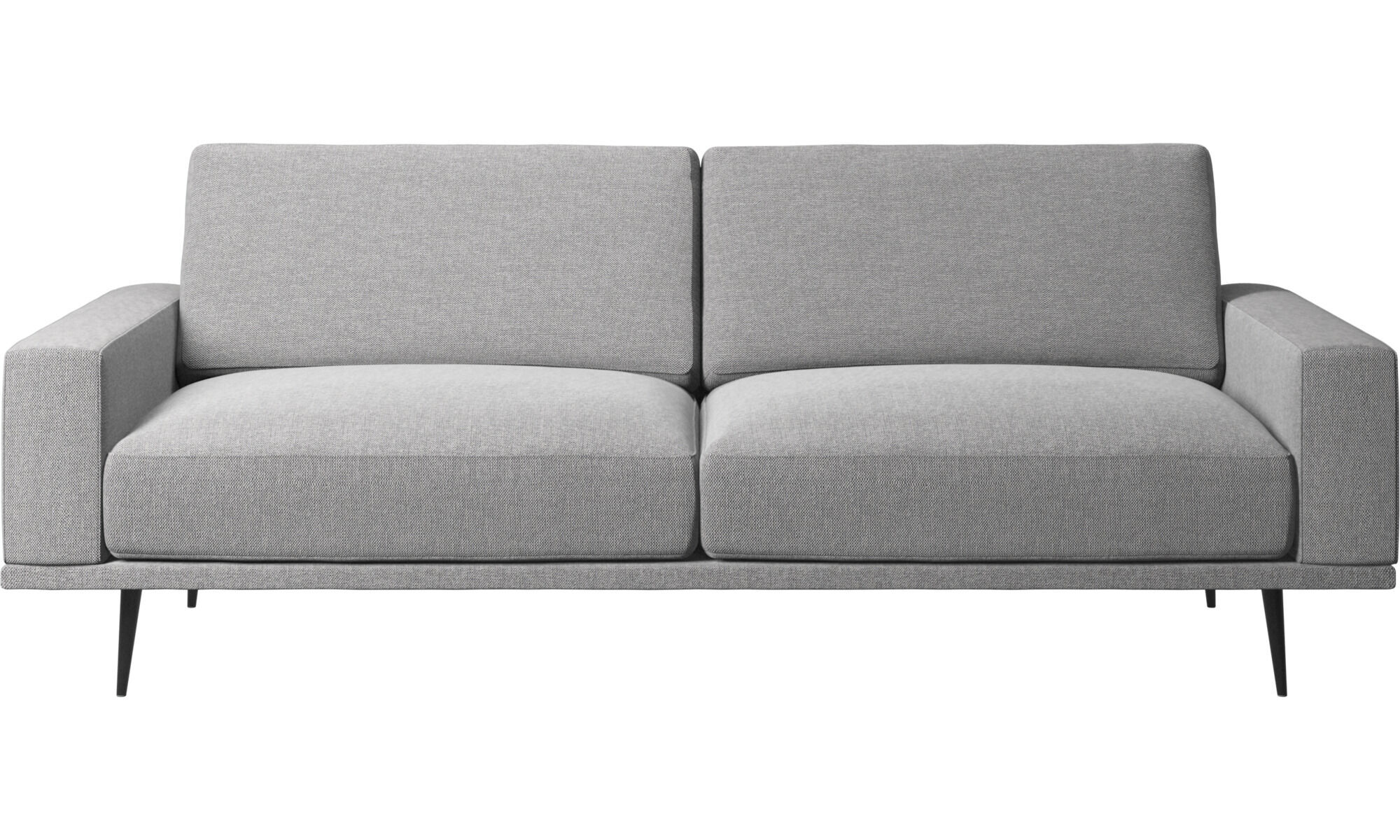 Canape Bo Concept Carlton 2 1/2 places Bristol Grey Clear - 2 years excellent state