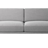 Canape Bo Concept Carlton 2 1/2 places Bristol Grey Clear - 2 years excellent state