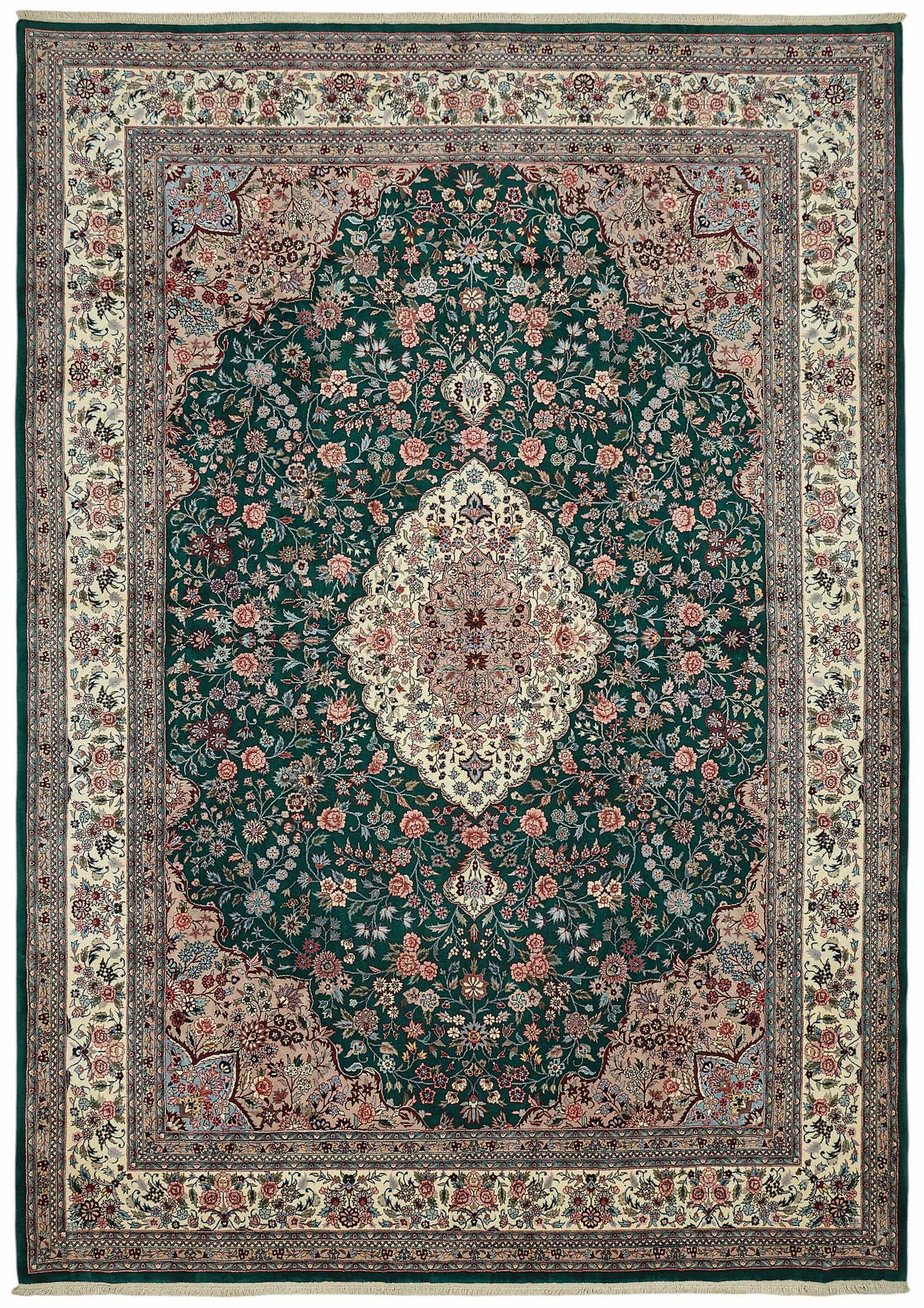Turkish Handknotted Wool Oushak Rug 295 cm x 417 cm