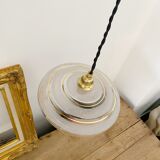 Vintage globe suspension