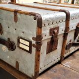 Vintage officer's trunk case