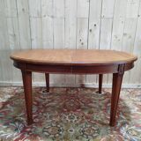 Oval Art Nouveau style dining table