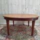 Oval Art Nouveau style dining table
