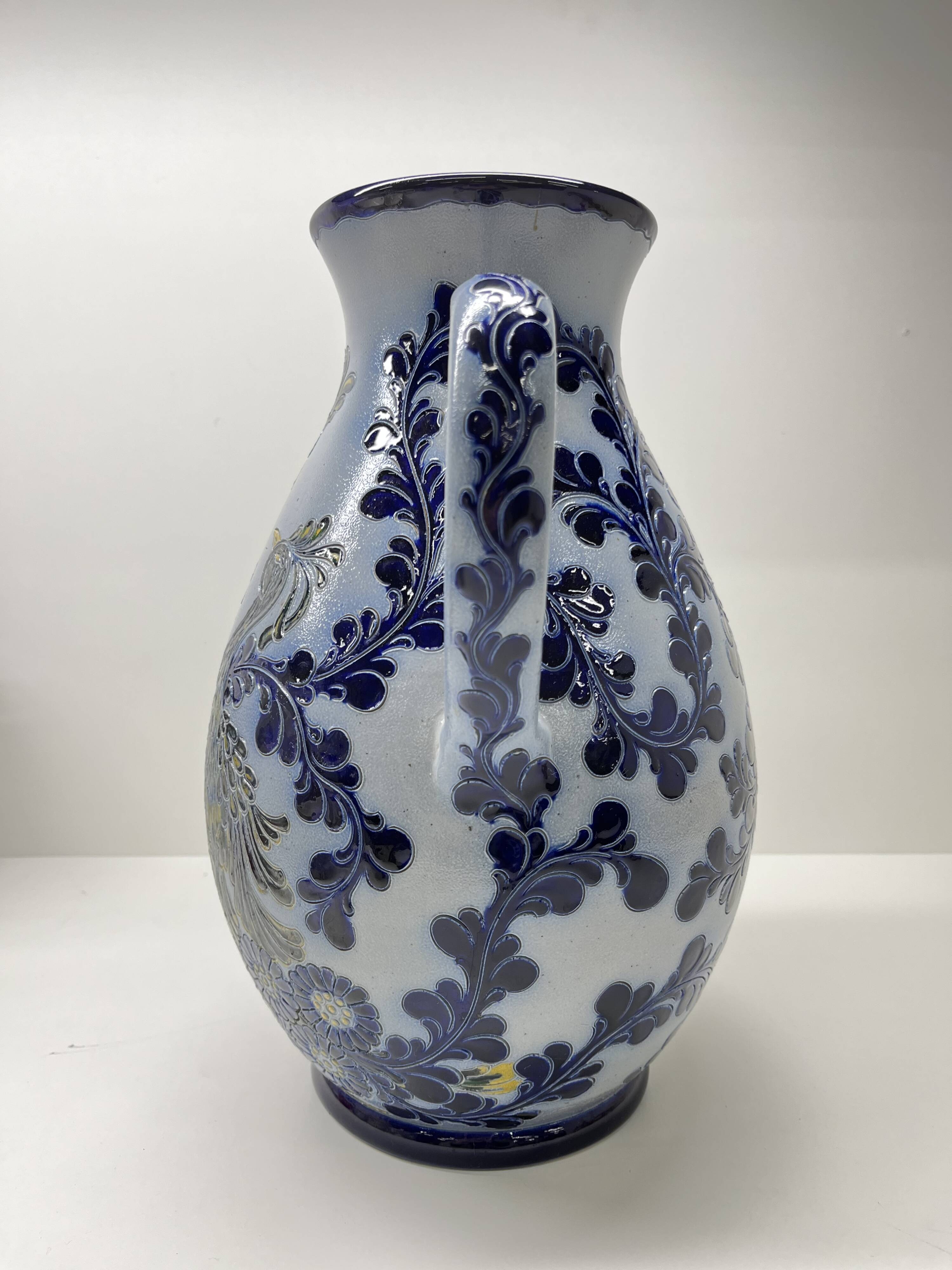 Salt stoneware vase – Roger Paul Schmitter, Betschdorf factory