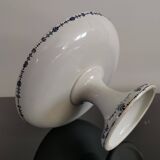 Old compote bowl Terre de Fer Opaque Porcelain from Gien "Etruscan" model