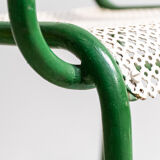 Pair of two metal garden armchairs 1960'