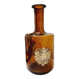 Amber glass carafe