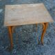 Small wooden coffee table, circa 1910