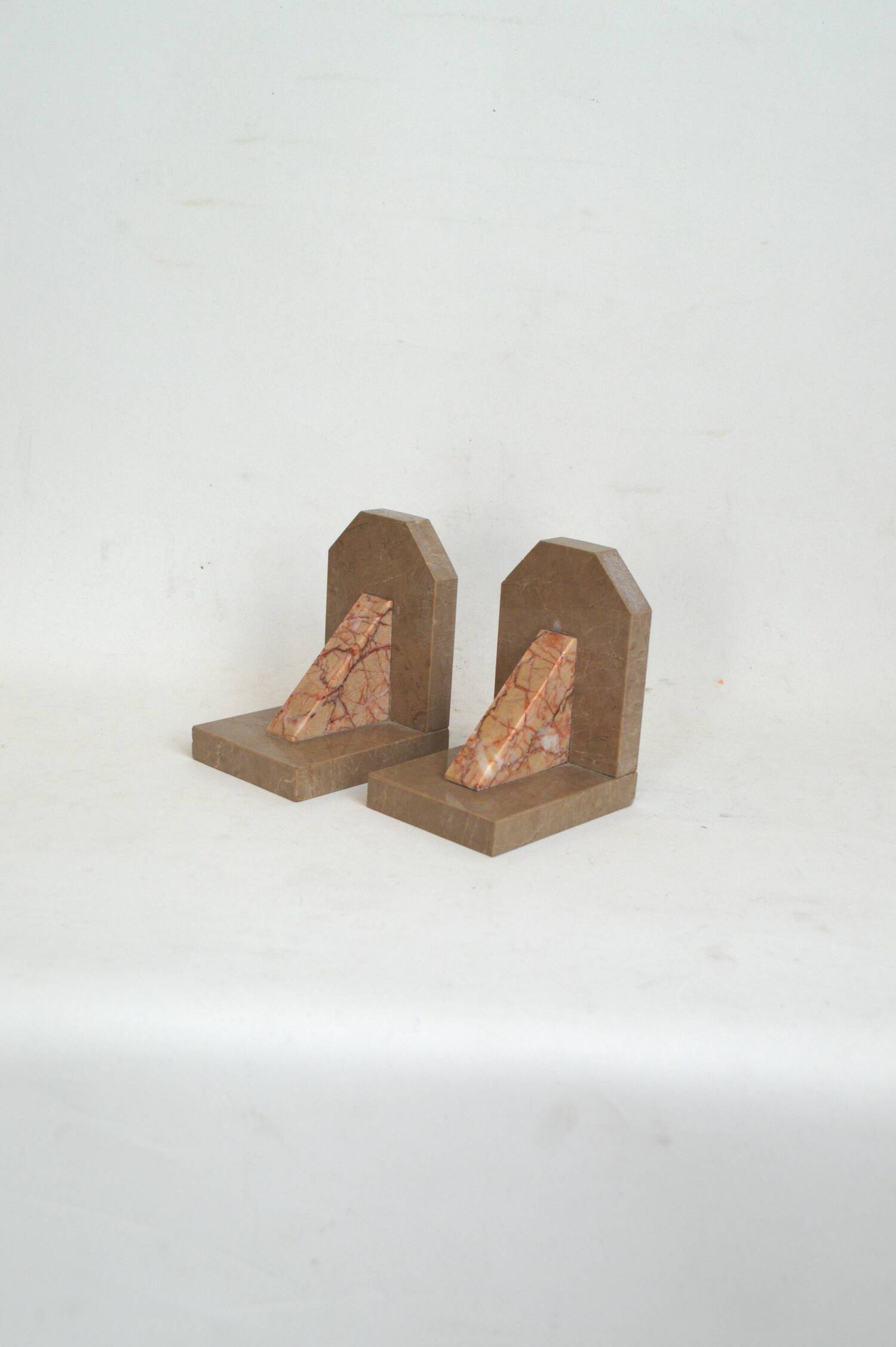 Marble bookends