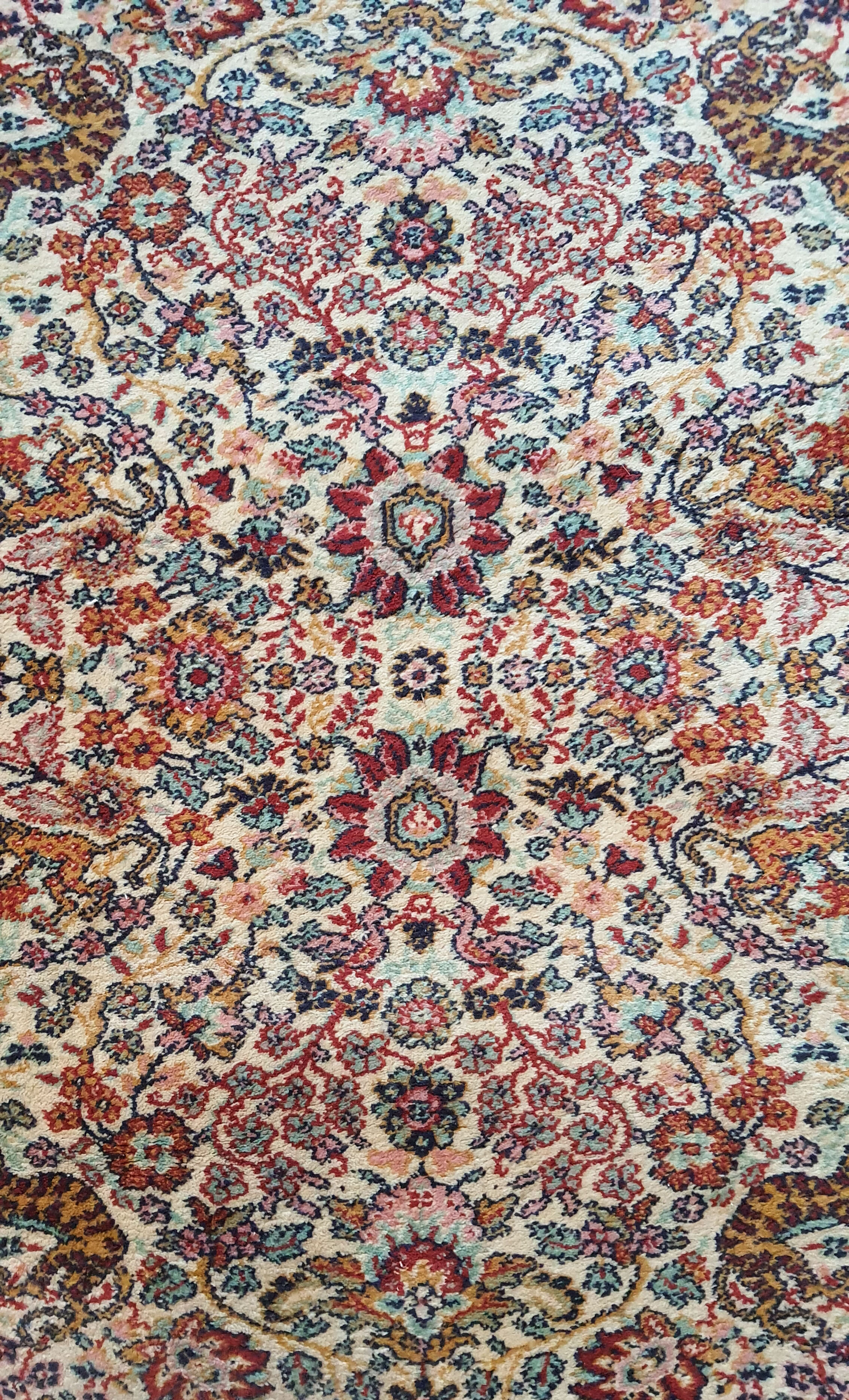 Handmade wool carpet Persian 206 cm
