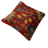 Housse de coussin de tapis turc vintage 45 x 45 cm