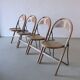 4 folding chairs by Uno Åhrén for Gemla | Sweden | 1930s